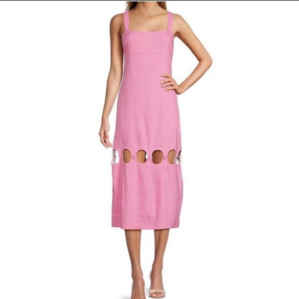 Antonio Melani Pink Midi Dress